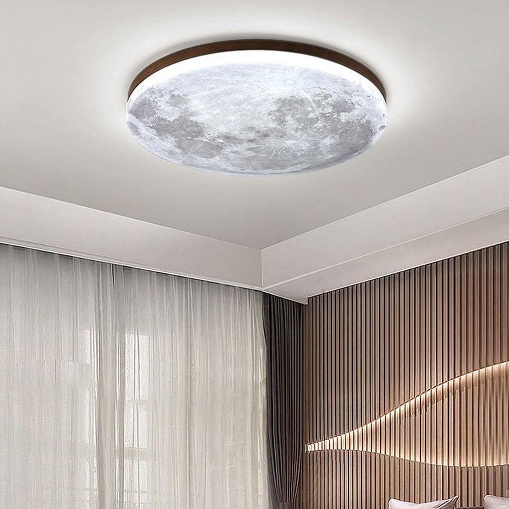 Moon Round | Minimalistische LED-Deckenleuchte