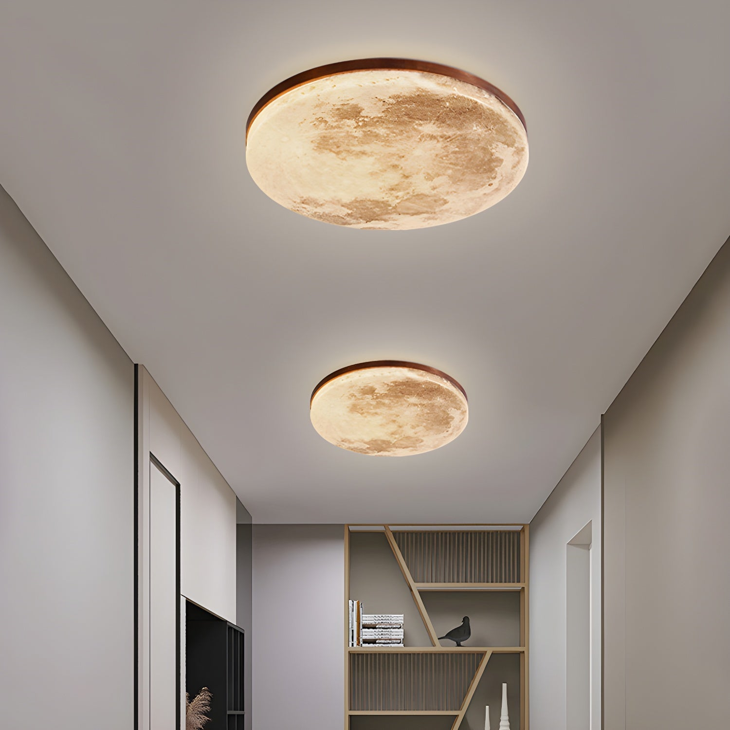 Moon Round | Minimalistische LED-Deckenleuchte