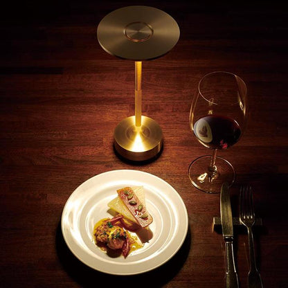 Tragbare Metall Schreibtischlampe mit Touch-Steuerung, 4 Helligkeitsstufen &amp; IP66 Wasserschutz