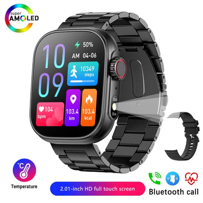 Zelara Neue Beleuchtung LED Taschenlampe Smartwatch ZW39