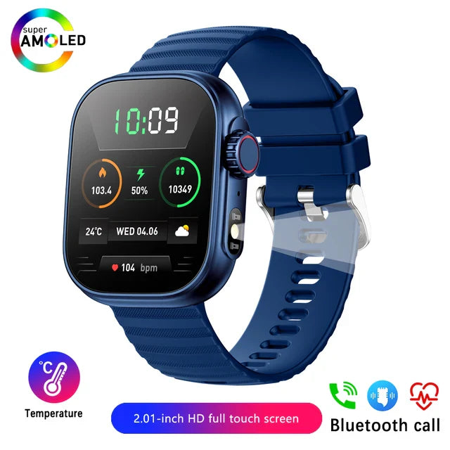 Zelara Neue Beleuchtung LED Taschenlampe Smartwatch ZW39