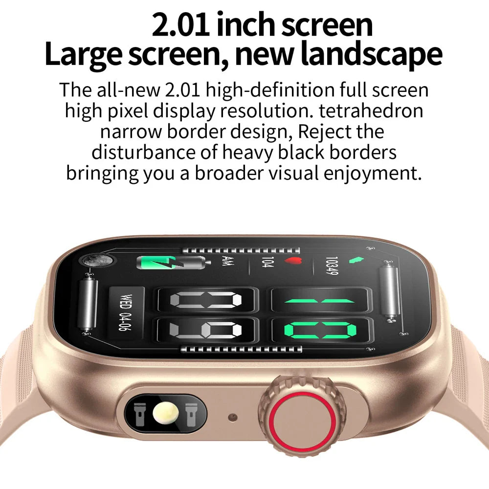 Zelara Neue Beleuchtung LED Taschenlampe Smartwatch ZW39