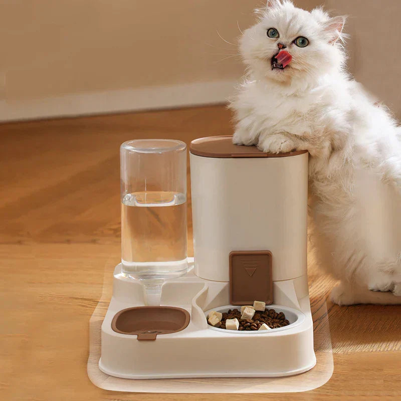 Bretzee Smart Feeder – Automatischer Futter- &amp; Wasserspender für Haustiere