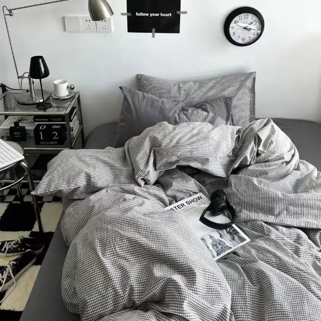 Nidus | Bettwäsche Set 240x220, Luxuriöser Bettbezug