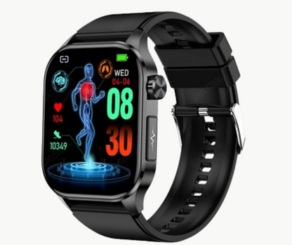Glucare™ | Pro Smartwatch mit nicht-invasivem Glukosemonitor zur Gesundheitsüberwachung und Fitness