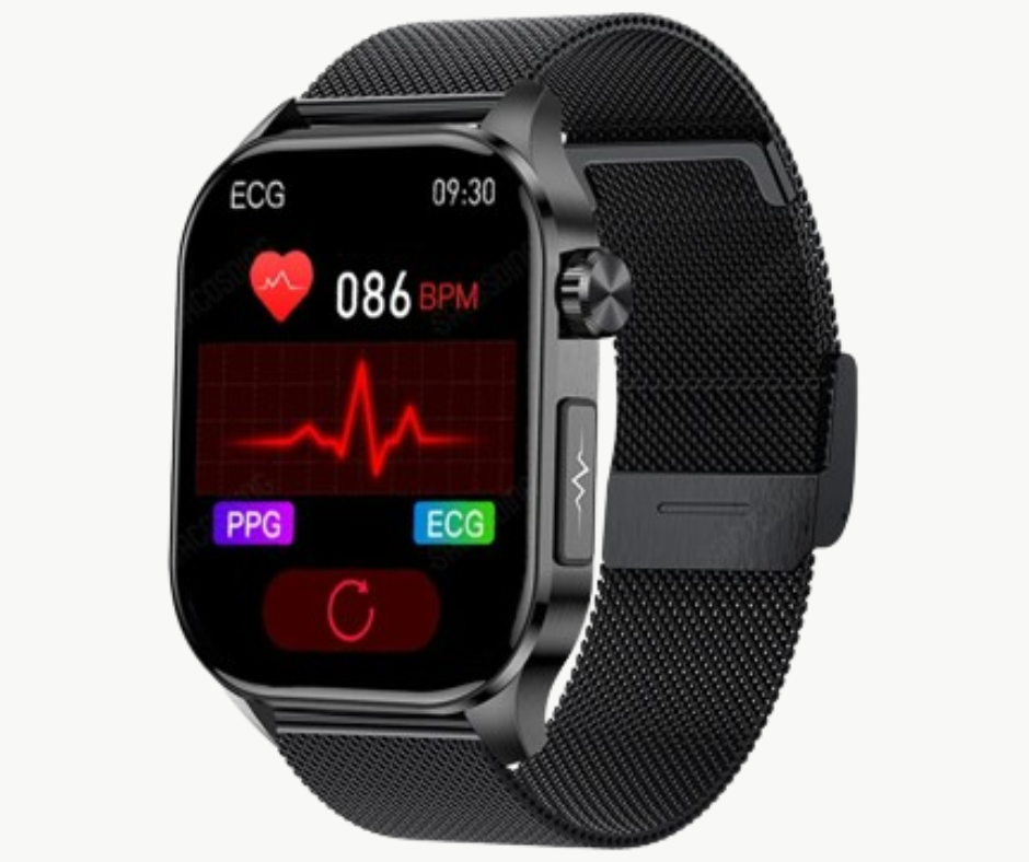Glucare™ | Pro Smartwatch mit nicht-invasivem Glukosemonitor zur Gesundheitsüberwachung und Fitness