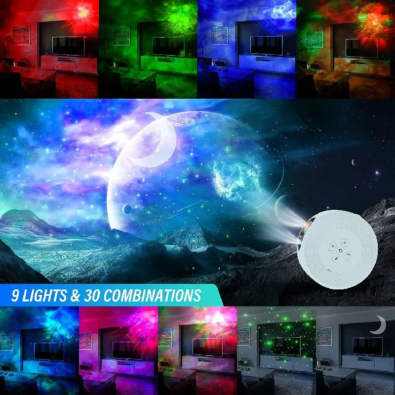 Nordlicht-Stimmungsleuchte | LED-Projektor für entspannende Atmosphäre