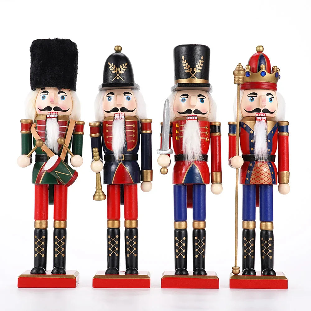 Nussknacker Soldat | Holzfigur Erzgebirge 30 cm Vintage