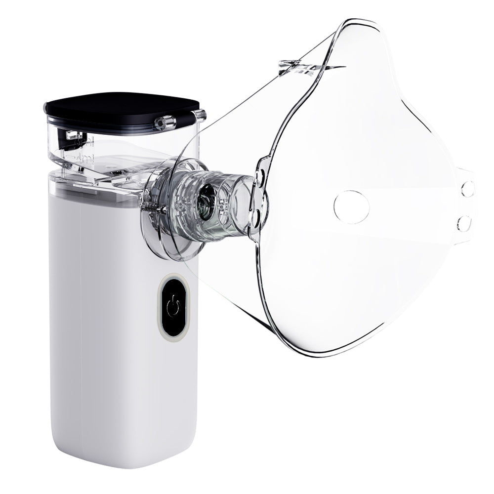 Tragbarer Inhalator mit Ultraschall-Technologie, geräuscharm &amp; wiederaufladbar – für Kinder &amp; Erwachsene