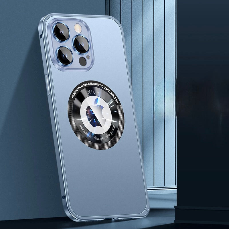 Premium Metall-Handyhülle – Eleganter Schutz für Ihr iPhone
