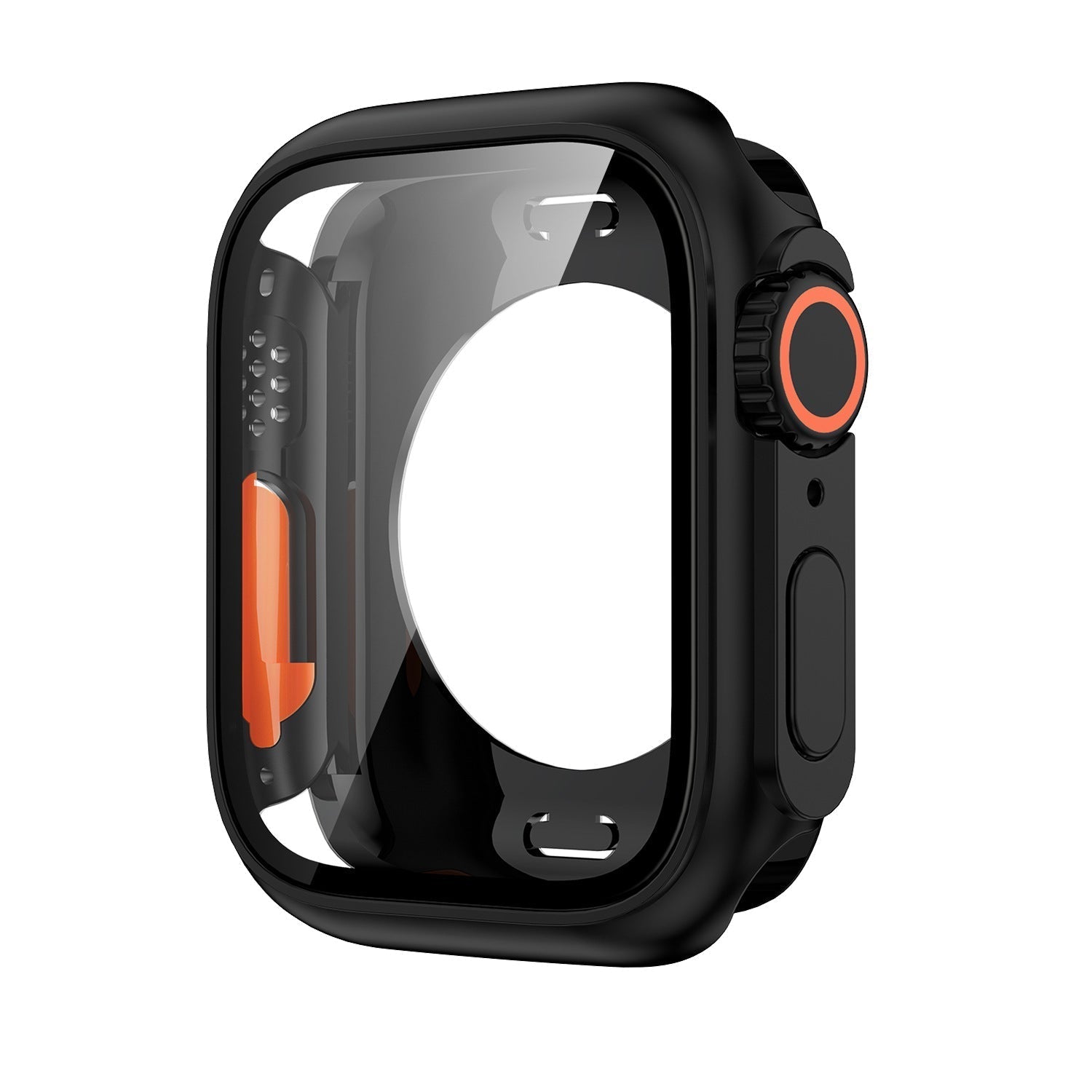 360° Allround Schutzgehäuse + gehärtete Folie für Apple Watch S1-10