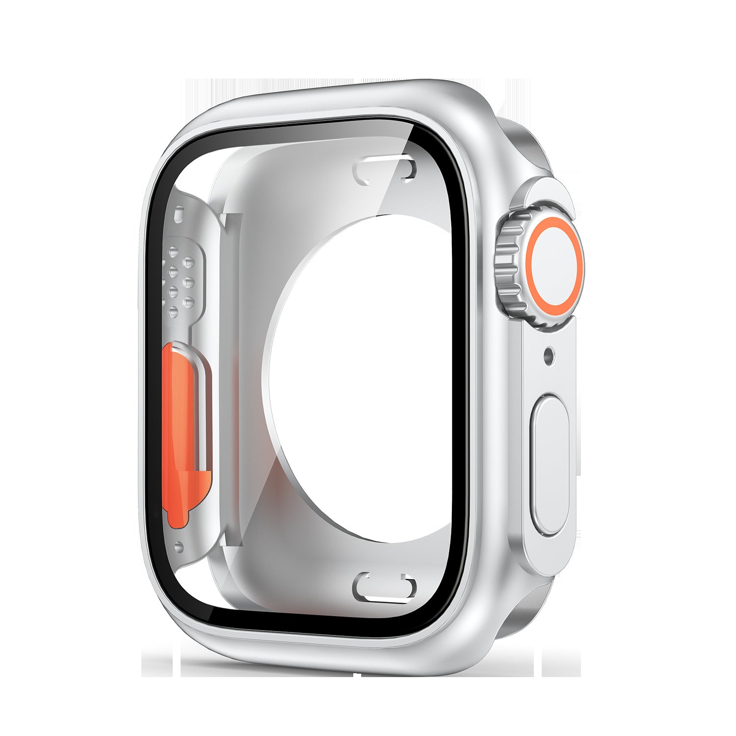360° Allround Schutzgehäuse + gehärtete Folie für Apple Watch S1-10