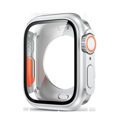 360° Allround Schutzgehäuse + gehärtete Folie für Apple Watch S1-10