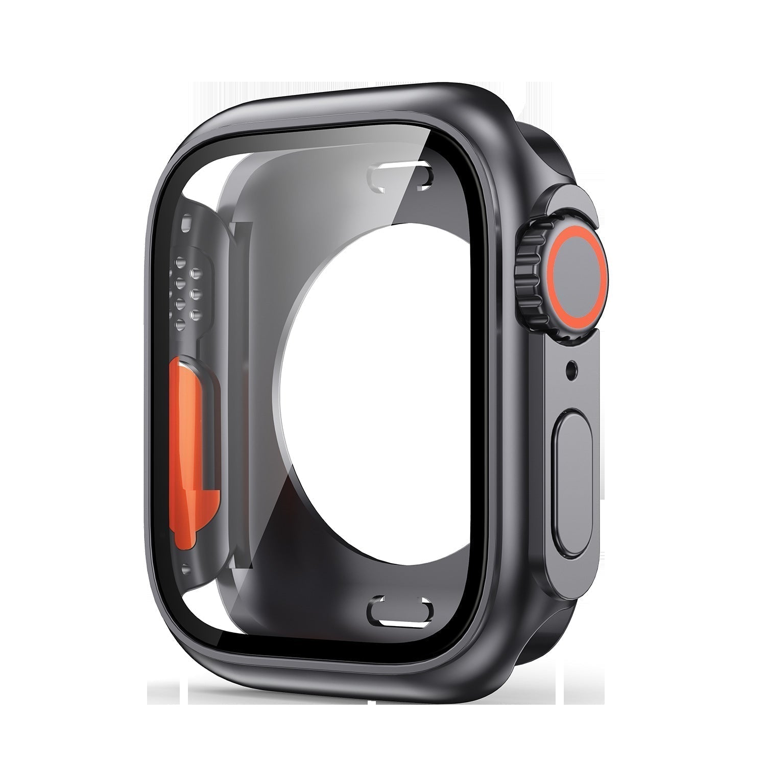 360° Allround Schutzgehäuse + gehärtete Folie für Apple Watch S1-10