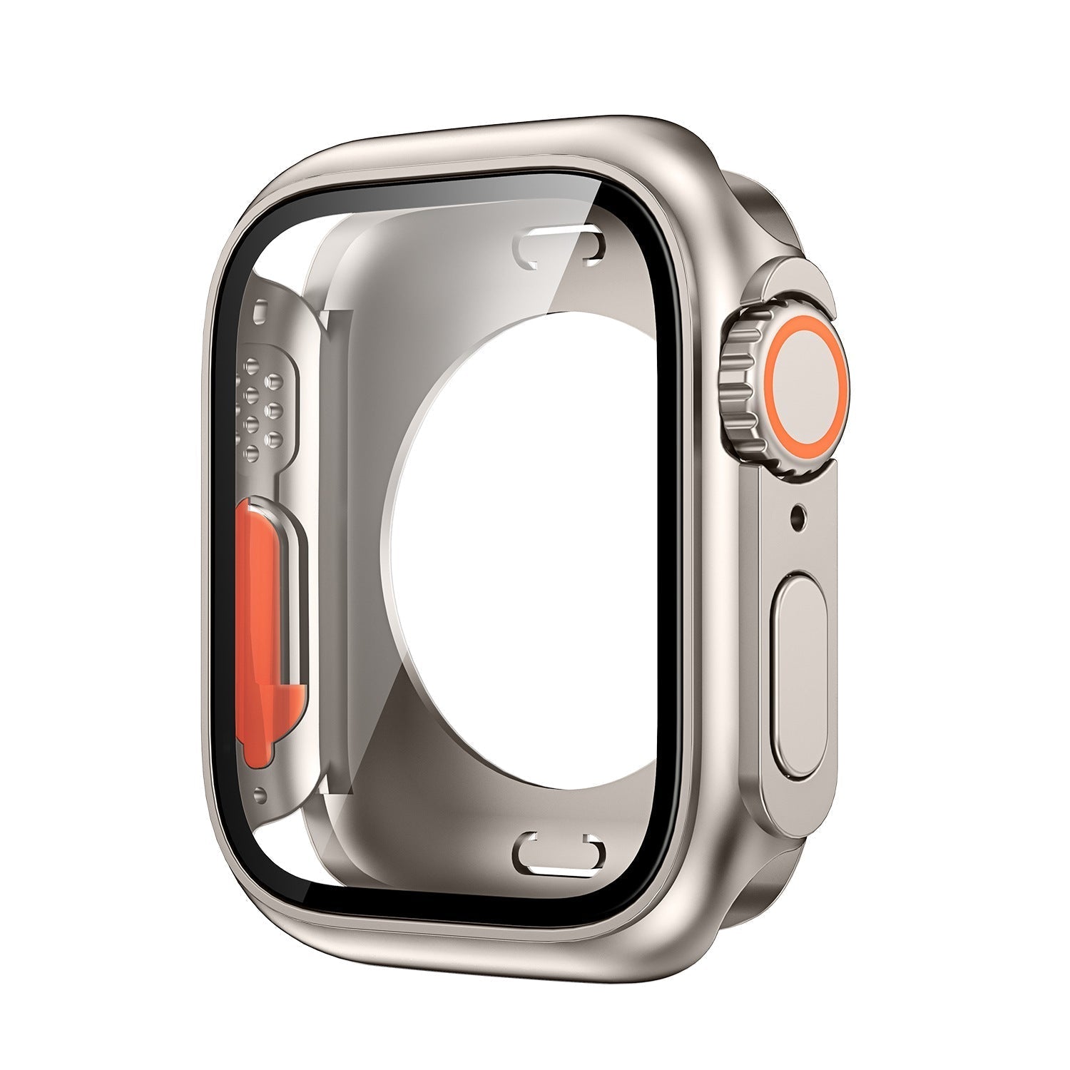 360° Allround Schutzgehäuse + gehärtete Folie für Apple Watch S1-10