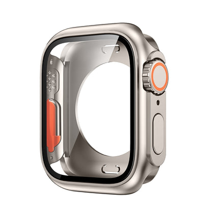 360° Allround Schutzgehäuse + gehärtete Folie für Apple Watch S1-10