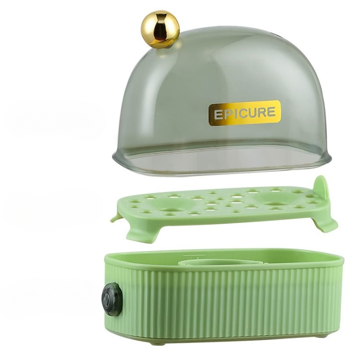 Elektrischer Eierkocher für 2 Eier - Schnell &amp; Automatisch