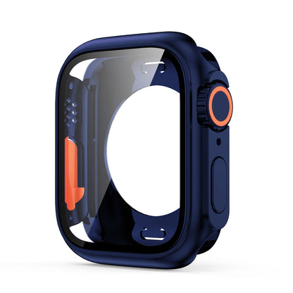 360° Allround Schutzgehäuse + gehärtete Folie für Apple Watch S1-10