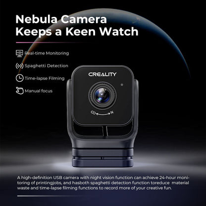 Creality Nebula 3D Drucker Kamera für Ender-3 V3/3V3 Plus, CR-10 SE, Holot-Mage/Pro