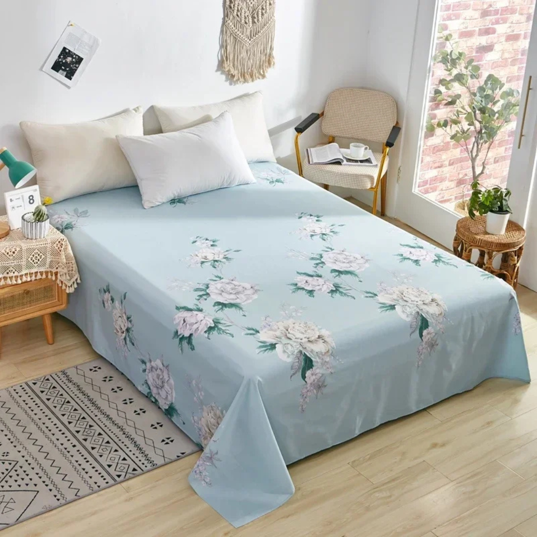 Olira Bettüberzug | Luxuriöser Baumwollbettbezug für Komfort