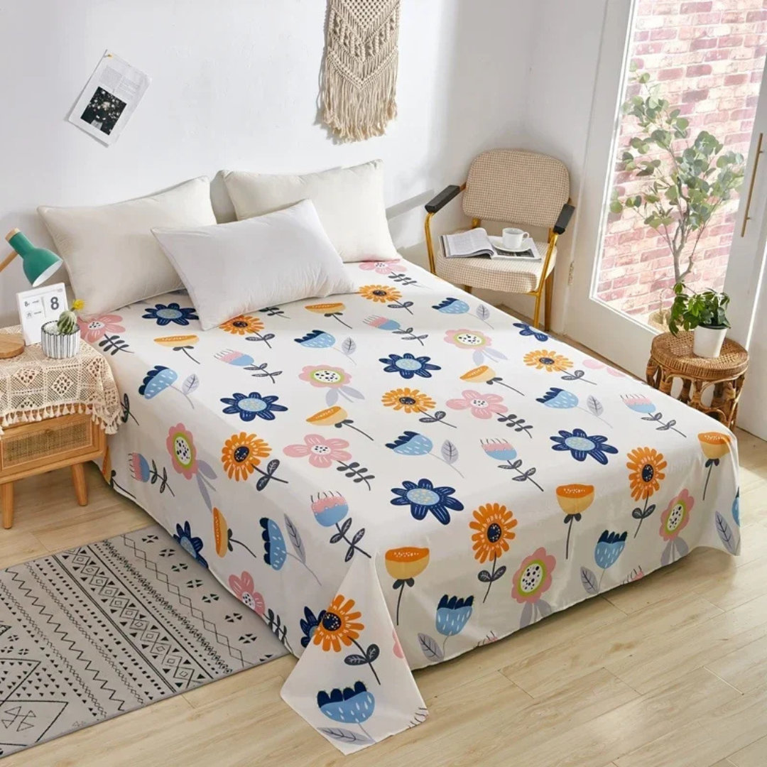 Olira Bettüberzug | Luxuriöser Baumwollbettbezug für Komfort