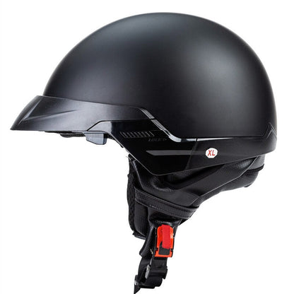 Offener Gesicht Motorradhelm mit Sonnenschutz Visier