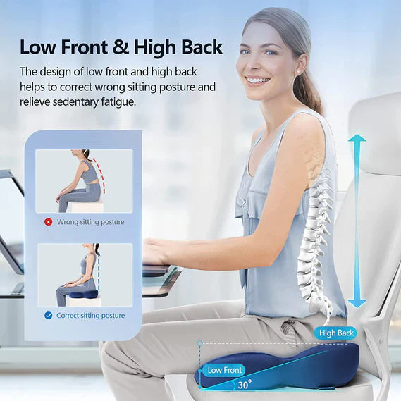 OrthoSeat | Ergonomisches Sitzkissen aus Memory-Schaum