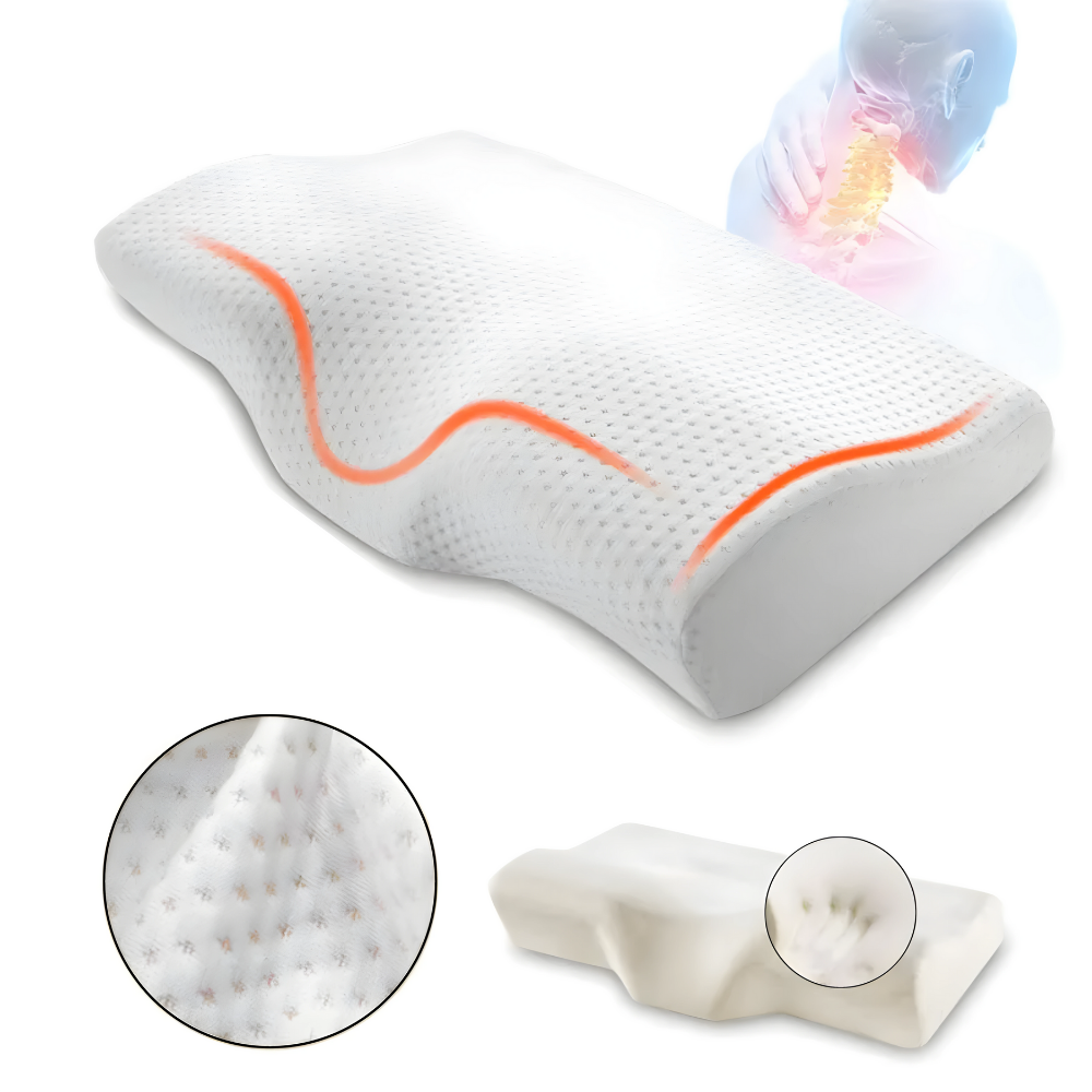 Orthopädisches Nackenstützkissen | Memory Foam Kissen