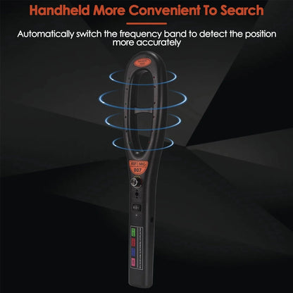 Tragbarer GPS-Tracker-Detektor mit Echtzeit-Erkennung – Anti-Diebstahl-Sicherheitsgerät für Fahrzeuge und persönliche Privatsphäre