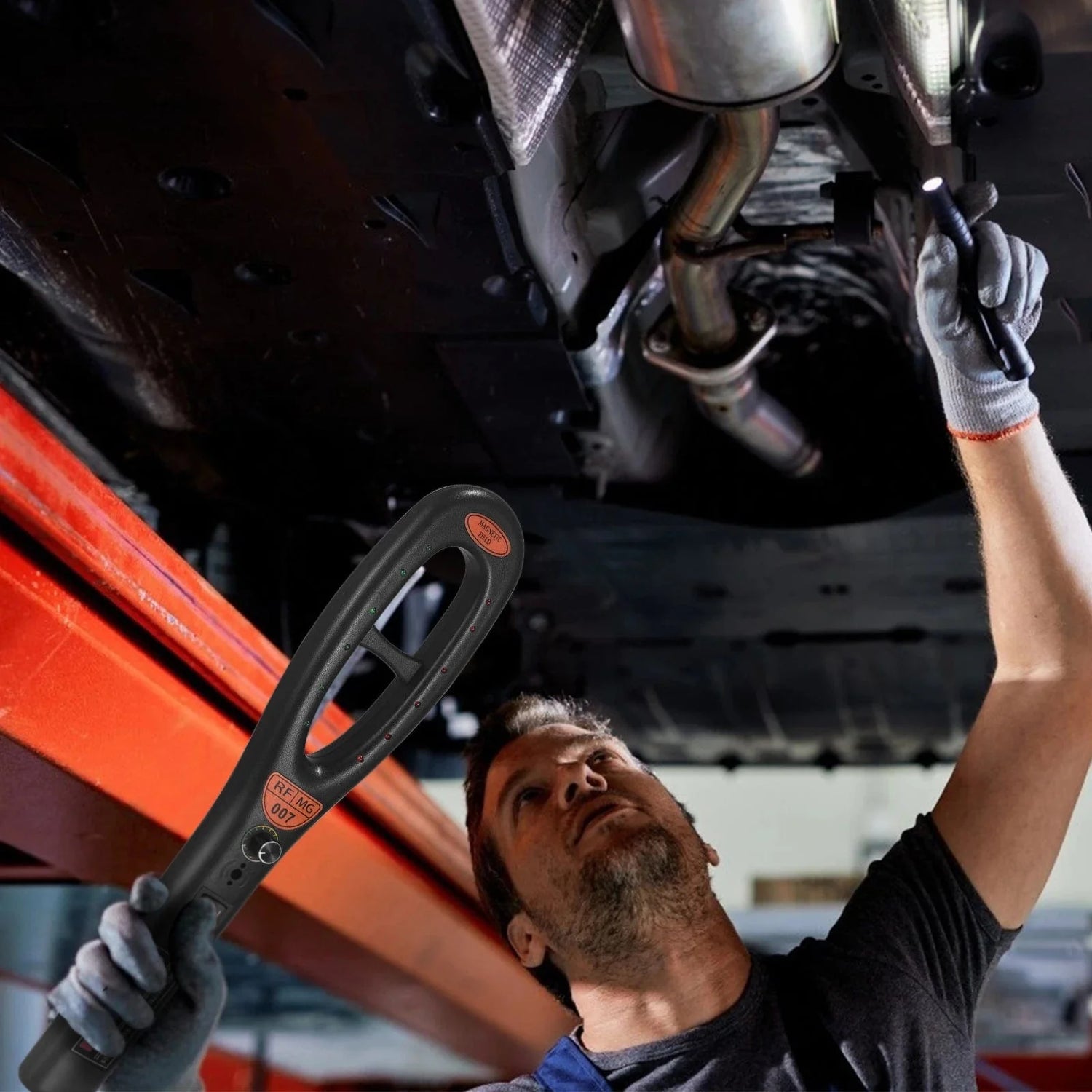 Tragbarer GPS-Tracker-Detektor mit Echtzeit-Erkennung – Anti-Diebstahl-Sicherheitsgerät für Fahrzeuge und persönliche Privatsphäre