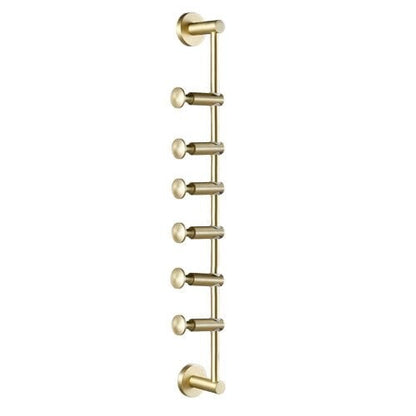 PENDRE | Wandhaken Garderobe Schwarz Messing Elegant