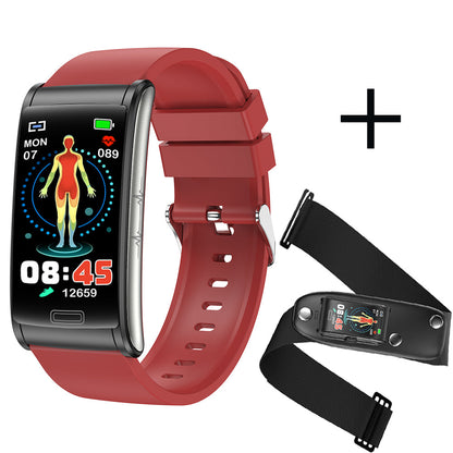 Zelara Smart Armband 3-Kanal-EKG Blutdruck Blutsauerstoff Blutzucker Schlaferkennung