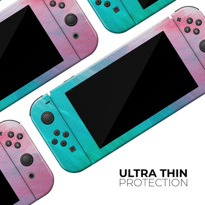 Pastell-Marmor Skin-Wrap Kit für Nintendo Switch – 3M Vinyl-Schutzfolie