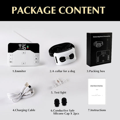 2-in-1 Kabellose Hundezwinger und Outdoor Trainingshalsband