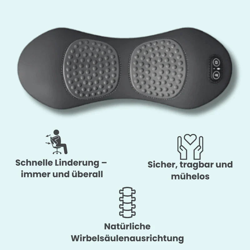 3-in-1 Rückenmassagegerät für sofortige Schmerzlinderung