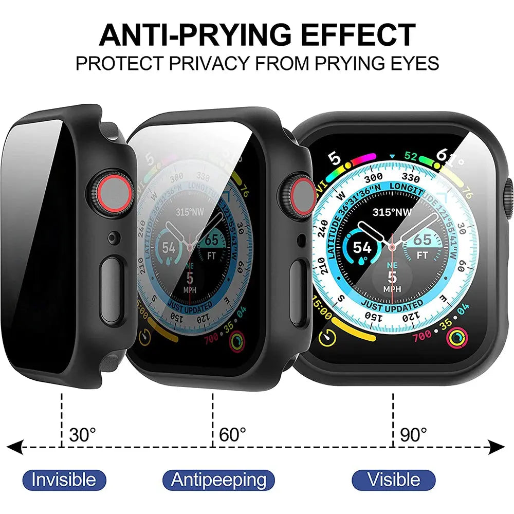 PrivacyGuard gehärteter Glas-Displayschutz für Apple Watch Series 10