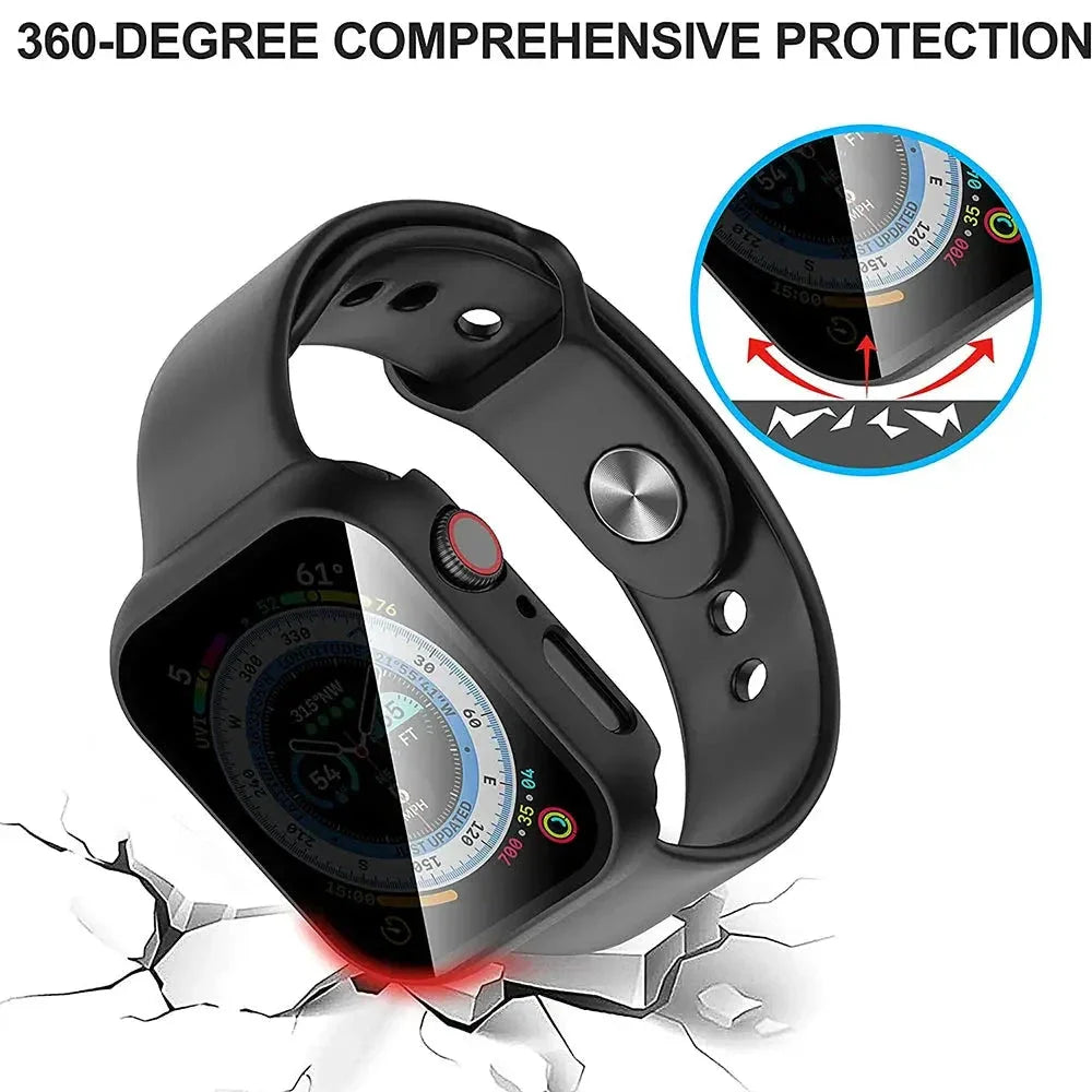 PrivacyGuard gehärteter Glas-Displayschutz für Apple Watch Series 10