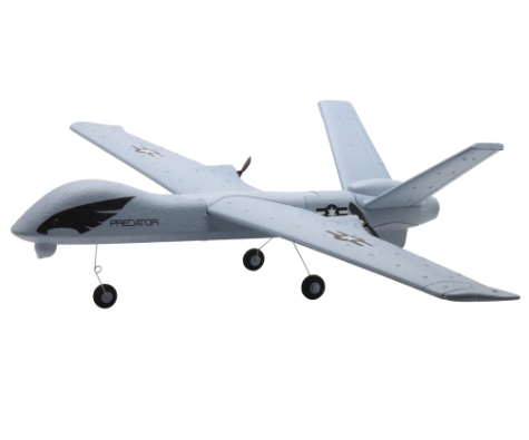 RC Flugzeug mit LED – Ferngesteuertes Modellflugzeug für Kinder &amp; Anfänger mit Handstart &amp; Bodenstart