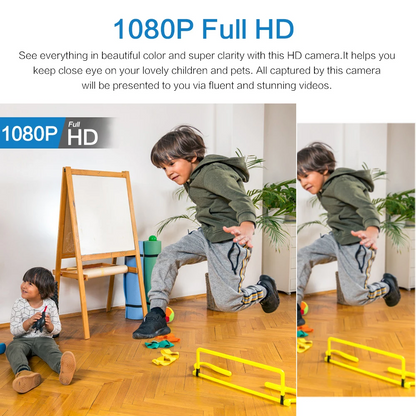 Wasserdichte 24/7 HD Mini-Kamera mit Nachtsicht