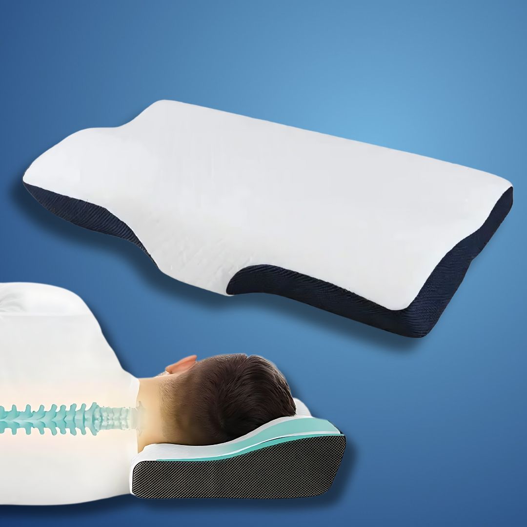 RestAlign | Orthopädisches Nackenstützkissen aus Memory Foam
