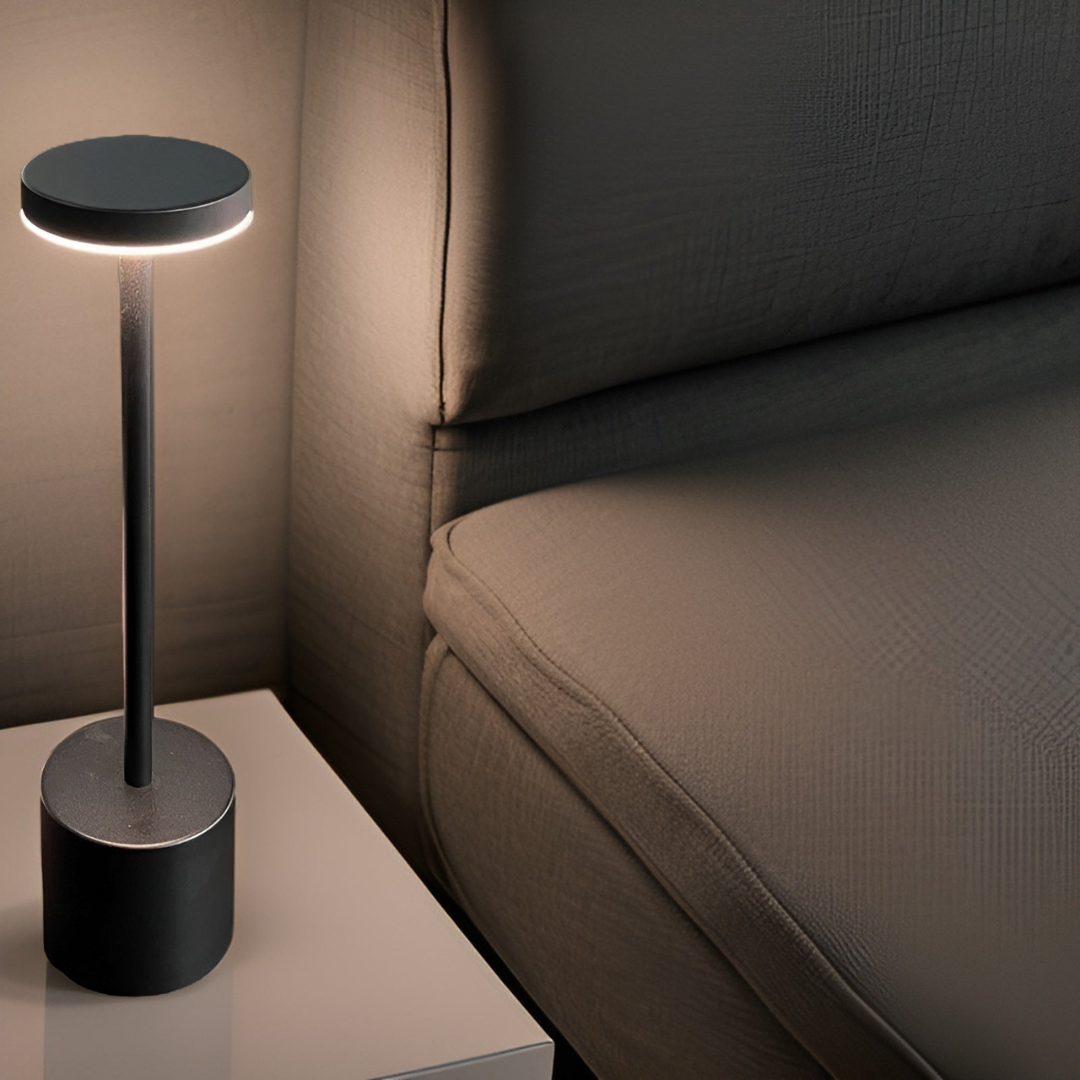 Retro Akku Tischlampe | Dimmbar Kabellose Tischleuchte