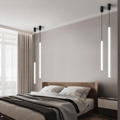 Rod Pendelleuchte Schwarz | Moderne Hängelampe für Esszimmer