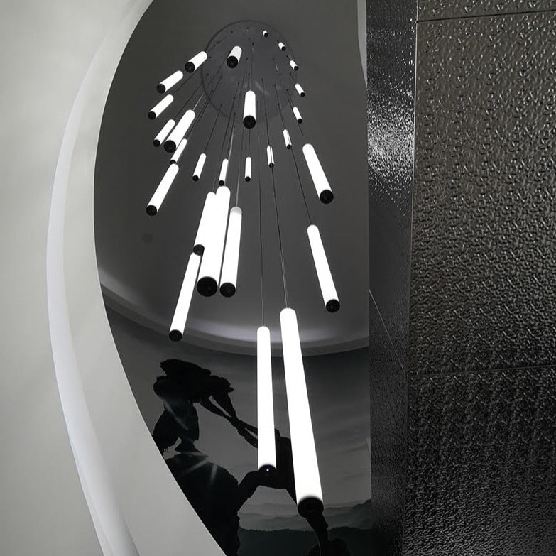 Rod Pendelleuchte Schwarz | Moderne Hängelampe für Esszimmer