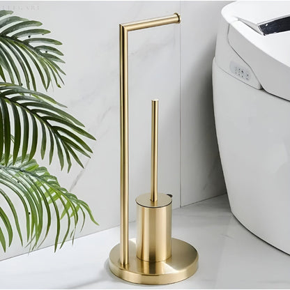 RollEase Holder | Multifunktionaler Toilettenpapierhalter Ohne Bohren