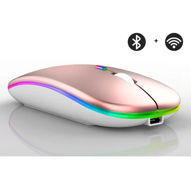 Zelara™ Kabellose LED-Maus | Wiederaufladbare Bluetooth-Maus