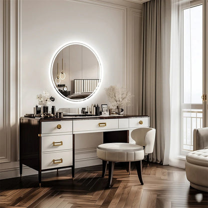 Runder LED Spiegel mit Beleuchtung | Badezimmer Spiegel 60cm