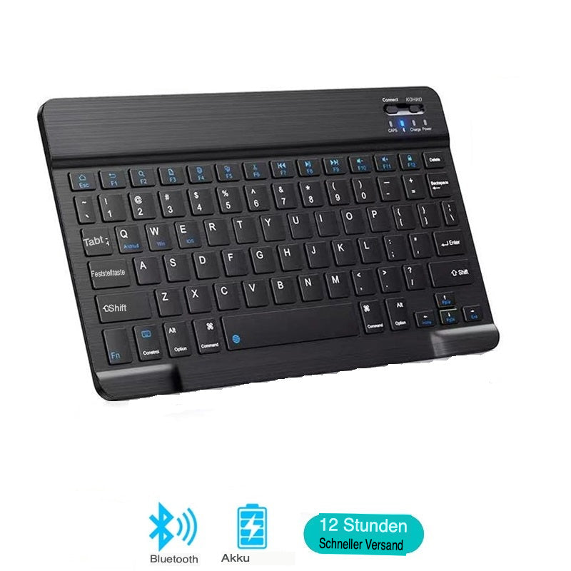 Zelara Super tragbare kabellose wiederaufladbare Bluetooth-Tastatur für PC, Android, iOS