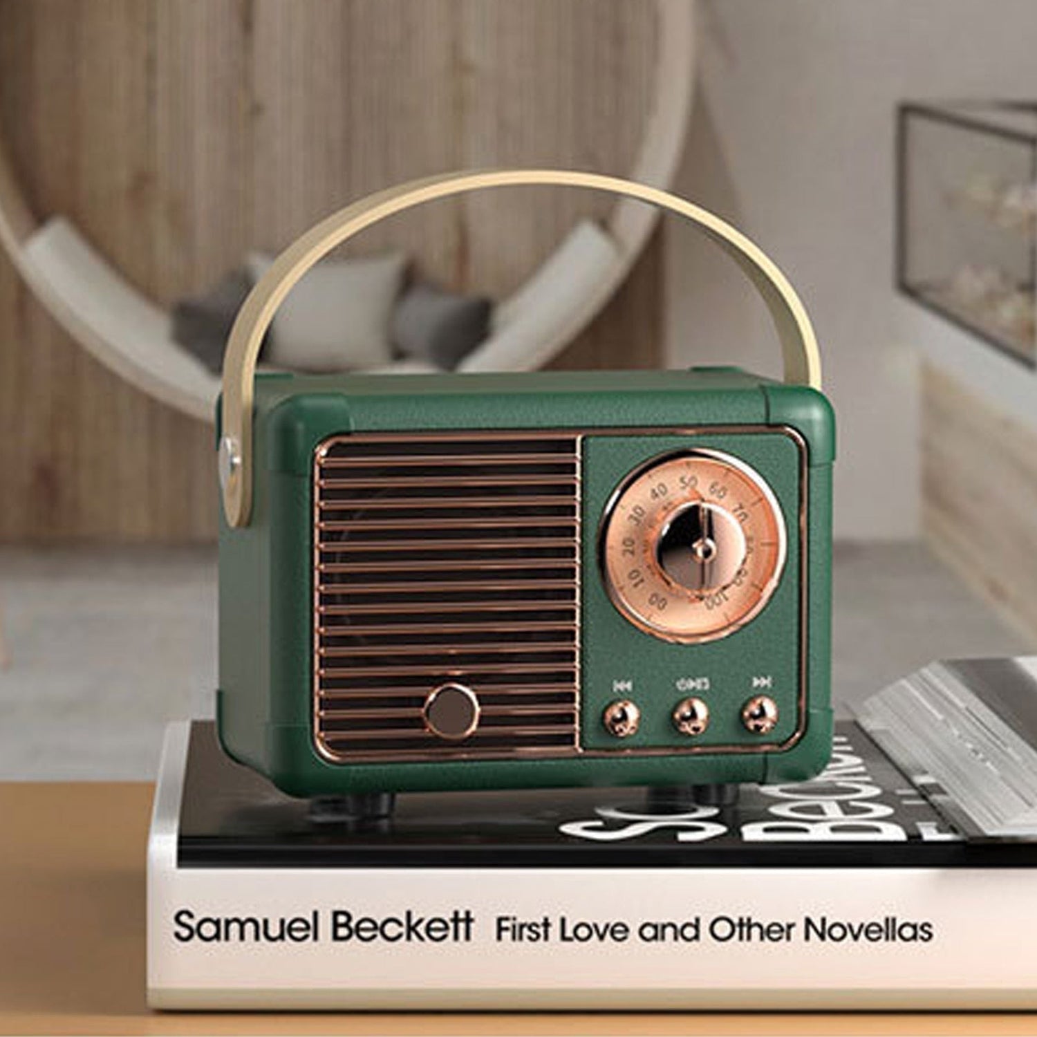 Bluetooth kompakter Retro-Lautsprecher mit Radio