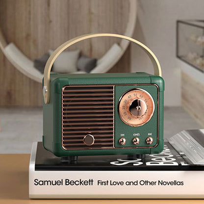 Bluetooth kompakter Retro-Lautsprecher mit Radio