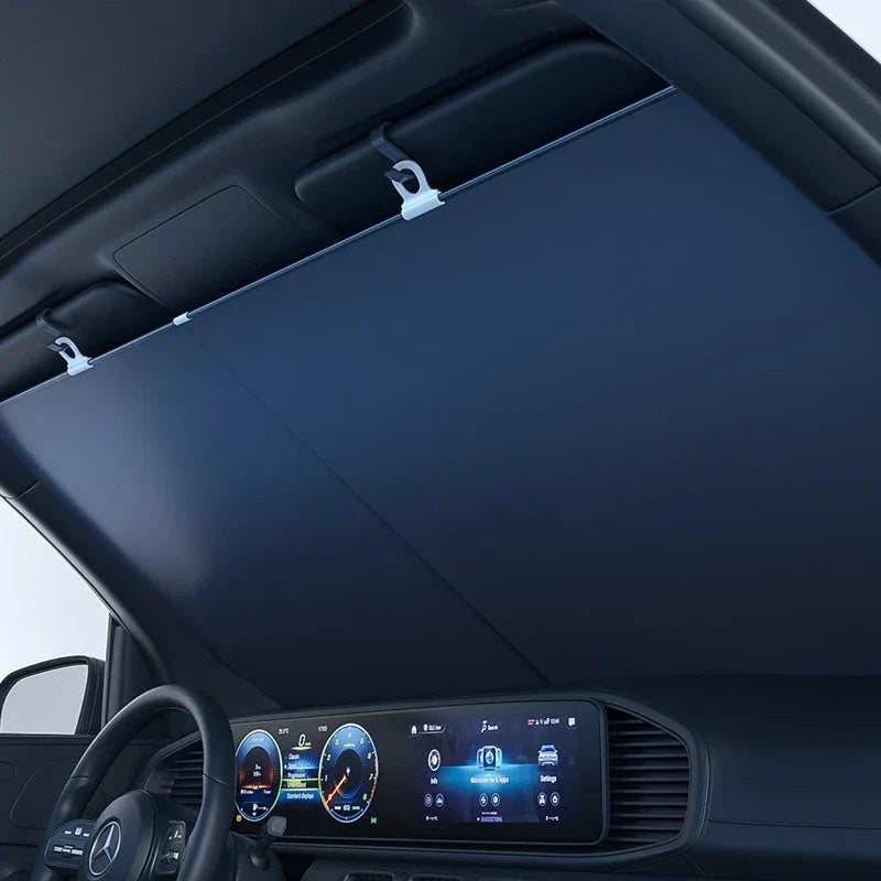 Einziehbare Anti-UV-Licht Auto Windschutzscheiben Sonnenblende